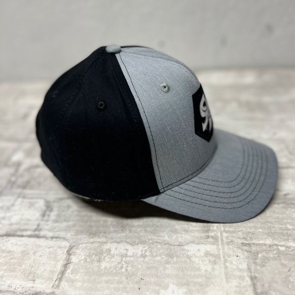 San Jose Barracuda black gray adjustable unisex hat new - Picture 2 of 6
